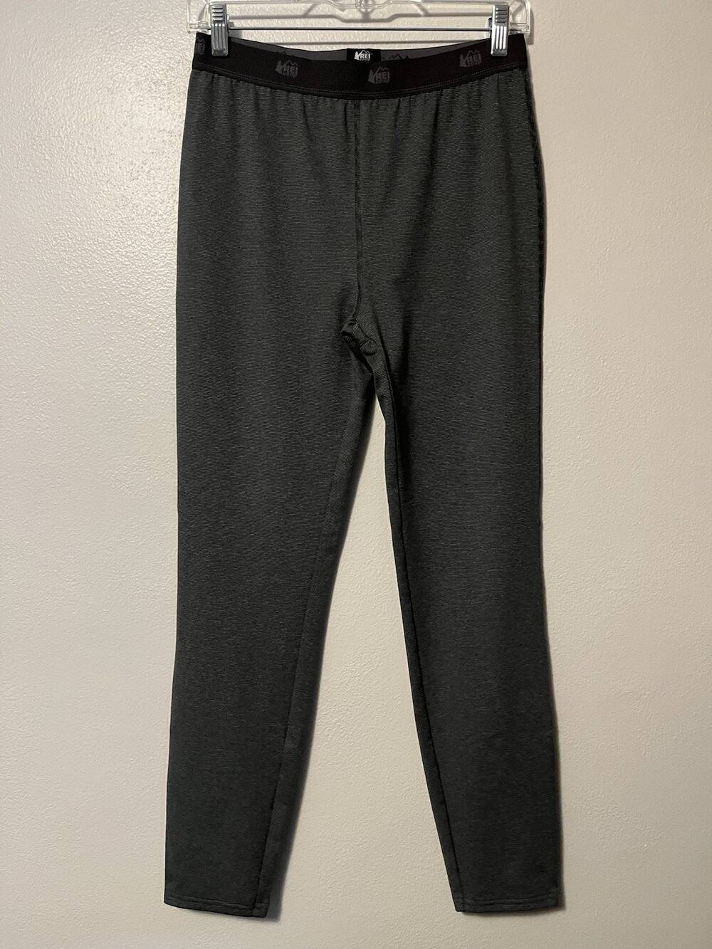 REI Co-Op Kids Size XL 18 Bottoms Base Layer Leggings Gray Youth Outdoor